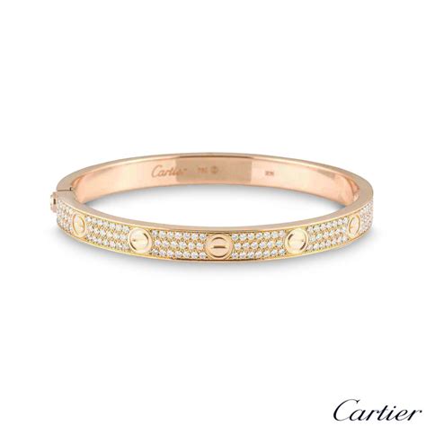 cartier bracelet full diamond